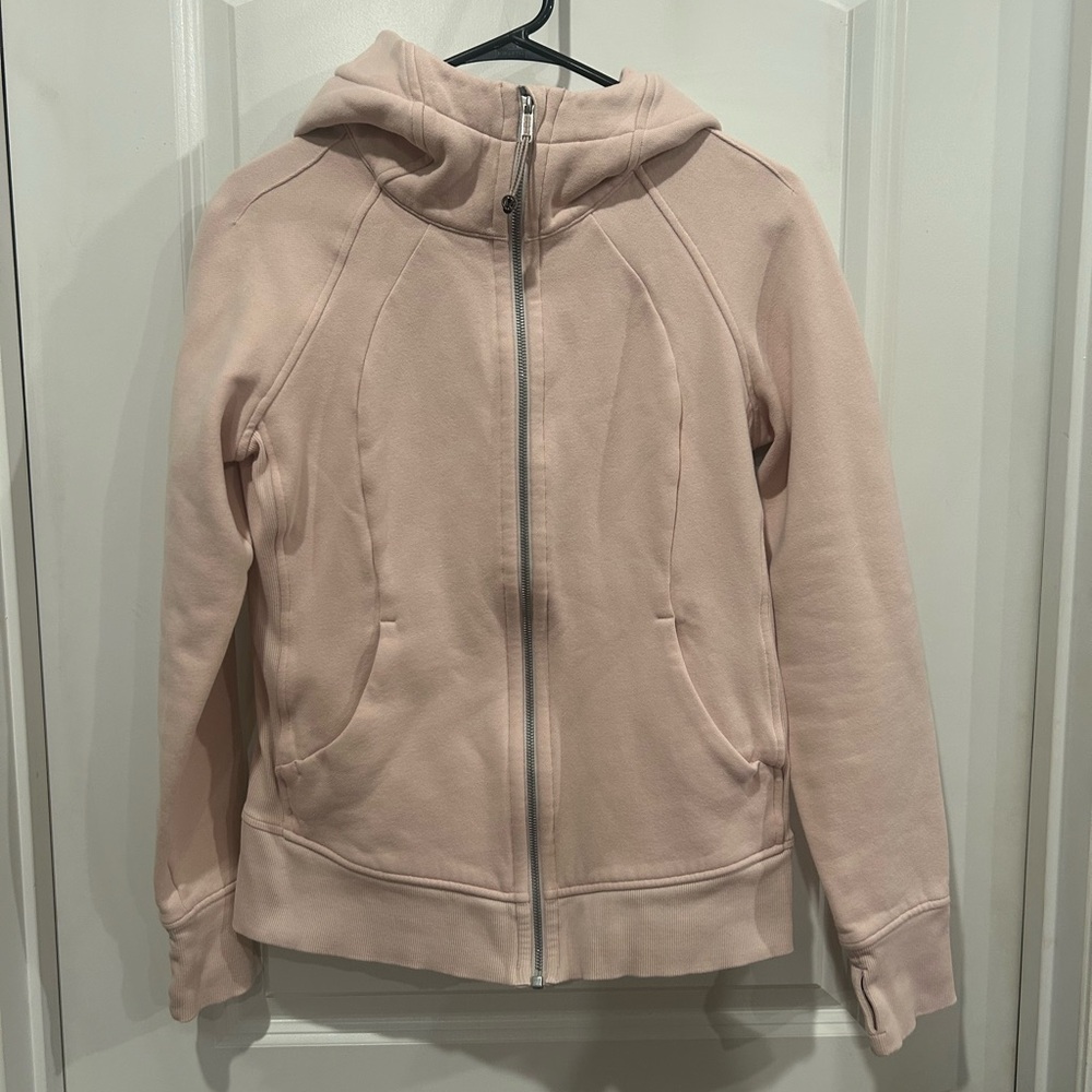 Lululemon Athletica Pink Zip-Up Hoodie